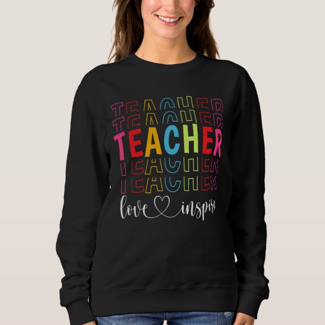 Camiseta Dia de Professores de Apreciação da Vida de Profes (Frente)