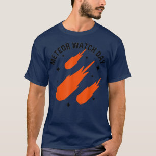 Camiseta Dia de Relógio de Estrelas e Cérebros Noturnos