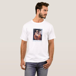 Camiseta Dia de São José com o Menino Jesus