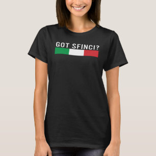 Camiseta Dia de São José Sfinci Itália Bandeira Sobremesa S