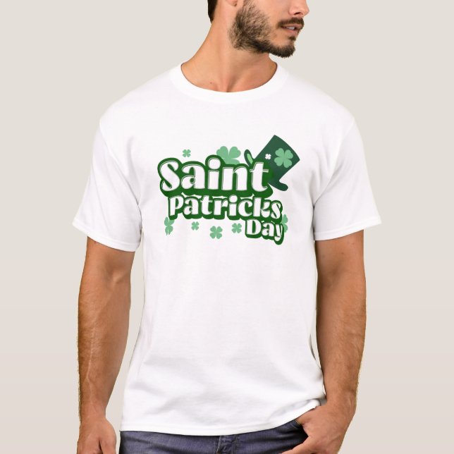 Camiseta Dia de São Patrício  (Frente)