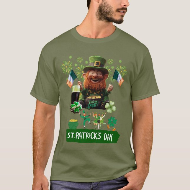 Camiseta Dia de São Patrício (Frente)