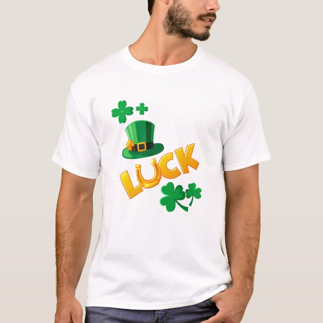CAMISETA DIA DE SÃO PATRÍCIO  (Frente)