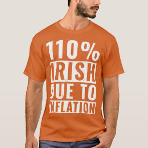 Camiseta Dia de São Patrício 110 Irish Roots Ireland Funny 
