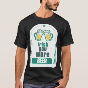CAMISETA DIA DE SÃO PATRÍCIO 2023  IRLANDÊS VOCÊ TOMOU CERV