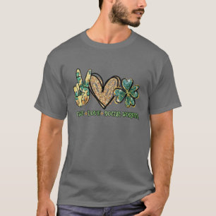 Camiseta Dia de São Patrício - Adoro Ser Um Trabalhador S