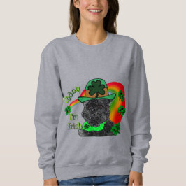 Camiseta Dia de São Patrício Affenpinscher