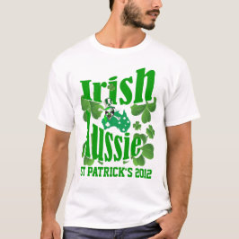 Camiseta Dia de São Patrício australiano irlandês