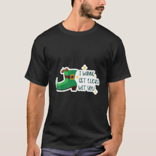 Camiseta Dia de São Patrício, Calçados Bonitos Que Eu Venho