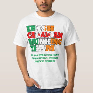 Camiseta Dia de São Patrício canadense irlandês