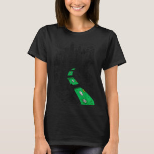Camiseta dia de são patrício chicago graphic river verde ir