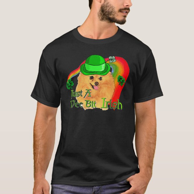Camiseta Dia de São Patrício da Pomerânia (Frente)