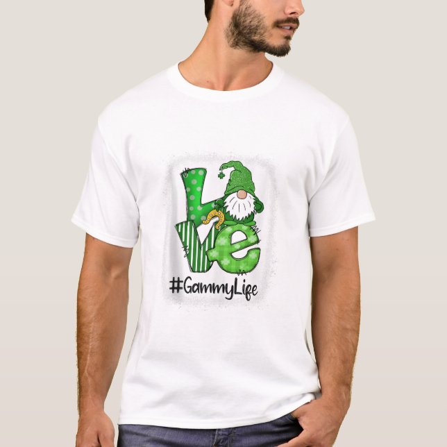 Camiseta Dia de São Patrício de amor (Frente)