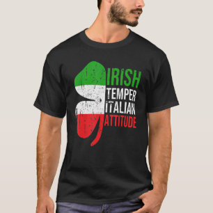 Camiseta Dia de São Patrício de Atitude Italiana de Temper 
