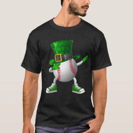 Camiseta Dia de São Patrício de Baseball