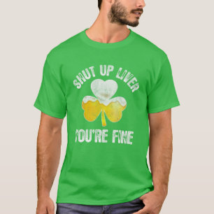 Camiseta Dia de São Patrício De Beer - Desligue O Fígado