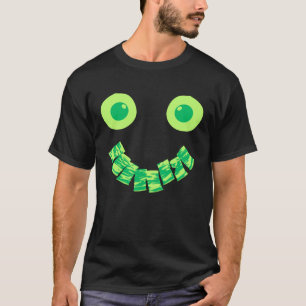 Camiseta Dia de São Patrício de Brunch com rosto verde de o