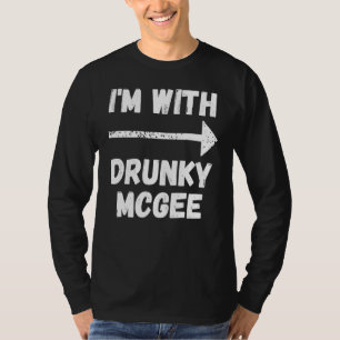 Camiseta Dia de São Patrício de Casal engraçado Estou com M