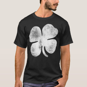 Camiseta Dia de São Patrício de colheita do Shamrock Lucky