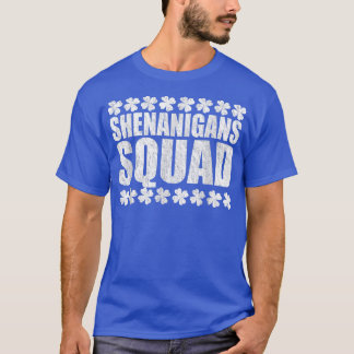 Camiseta Dia de São Patrício de Esquadrão Shenanigans 2023