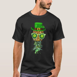 Camiseta Dia de São Patrício de máscara de abacaxi em se