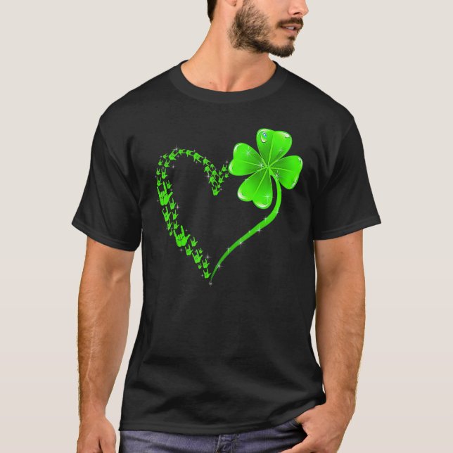 Camiseta Dia de São Patrício De Pajama Irlandês Para Crianç (Frente)