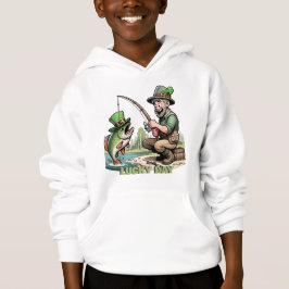Camiseta Dia de São Patrício de Pesca de Robalo