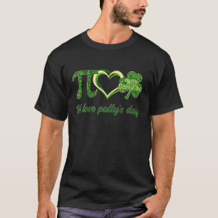 Camiseta Dia de São Patrício De Professores De Matemátic