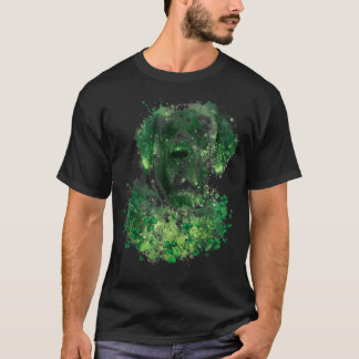 Camiseta Dia de São Patrício de Shamrock irlandês English M