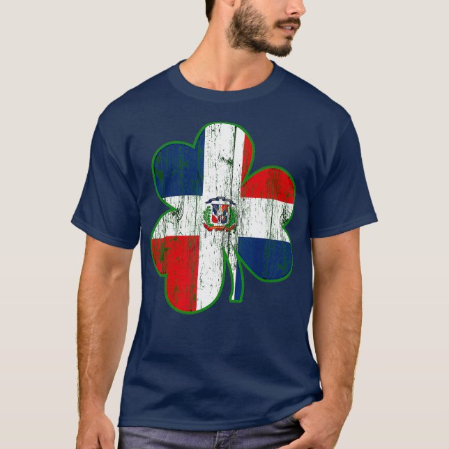 Camiseta Dia de São Patrício de Shamrock irlandês para a ba (Frente)