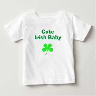 Camiseta Dia de São Patrício de Shamrock Verde da Irlanda