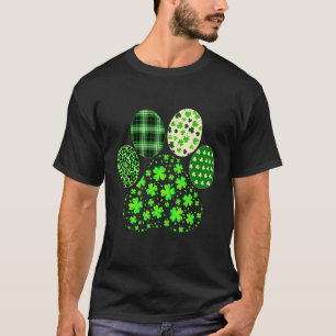 Camiseta Dia de São Patrício De Vestuário De Cães Cortos Ir
