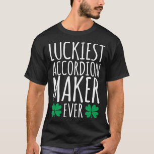 Camiseta Dia de São Patrício Do Criador De Acordeão Mais So