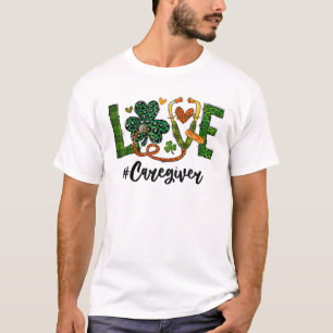 Camiseta Dia de São Patrício do cuidador