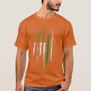 Camiseta Dia de São Patrício do Orgulho Irlandês Irish Amer