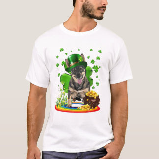Camiseta Dia de São Patrício do Swedish Vallhund