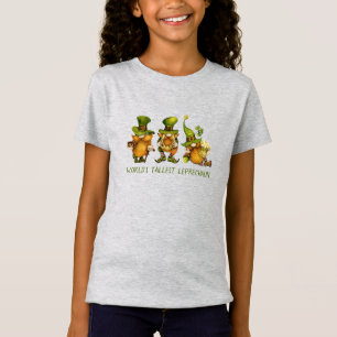 Camiseta Dia de São Patrício dos Gnomos Mais Altos do Lepre