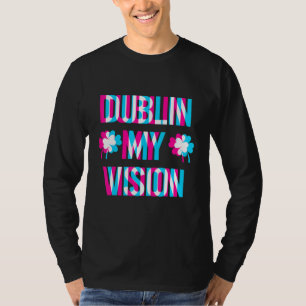 Camiseta Dia de São Patrício Dublin Minha Visão Rave Cervej
