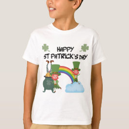 Camiseta Dia de São Patrício Duende 