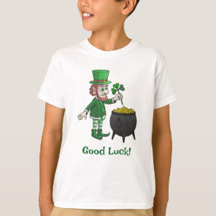 Camiseta Dia de São Patrício Duende
