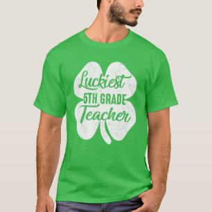 Camiseta Dia de São Patrício Engraçado de Professores da