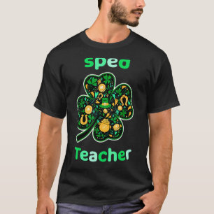 Camiseta Dia de São Patrício Engraçado Do Professor