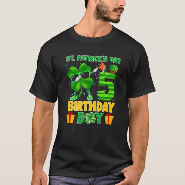 Camiseta Dia de São Patrício feliz (Frente)