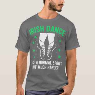 Camiseta Dia de São Patrício G De Dança Das Mulheres Irland