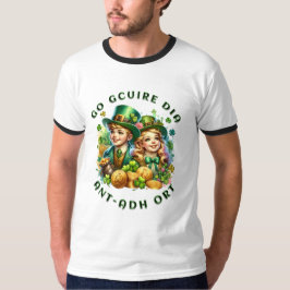 Camiseta Dia de São Patrício | Go gcuire Dia an t-ádh ort