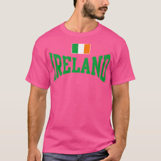 Camiseta Dia de São Patrício Irlanda Bandeira Irlandesa em