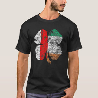 Camiseta Dia de São Patrício Irlanda Bandeira Polonesa Polô