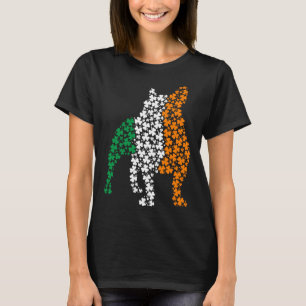Camiseta Dia de São Patrício Irlanda - Irish French Buldog