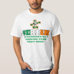 Camiseta Dia de São Patrício irlandês