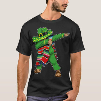 Camiseta Dia de São Patrício Irlandês Dabbing